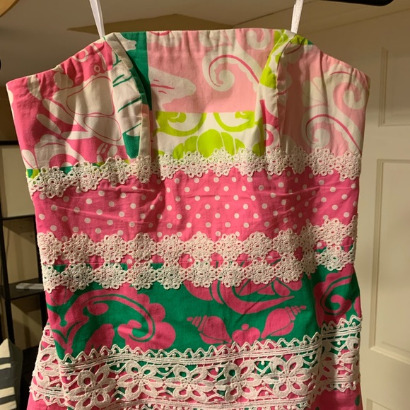 Lilly Pulitzer Strapless Dress - Picture 4 of 4